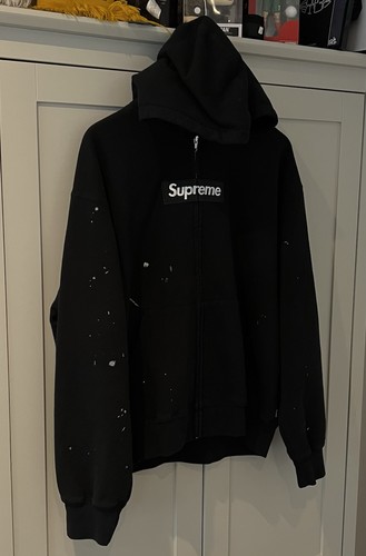 Supreme mm6 zip box logo - up,