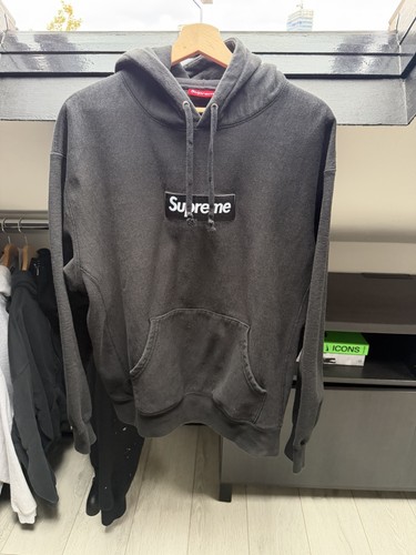 Supreme box logo hoodie - logo,