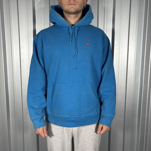Supreme mini box - logo, blue