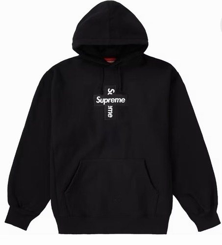 Supreme mens black hoodie - supreme,