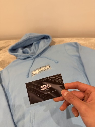 Supreme sky blue - supreme, box