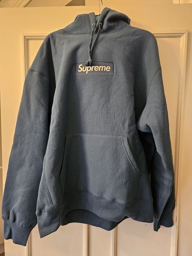 Supreme blue box logo - blue,