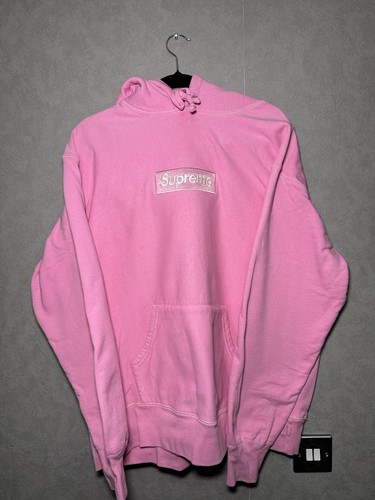 Supreme box logo pink pullover - supreme,