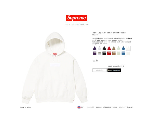 Supreme box logo sweatshirt - supreme,